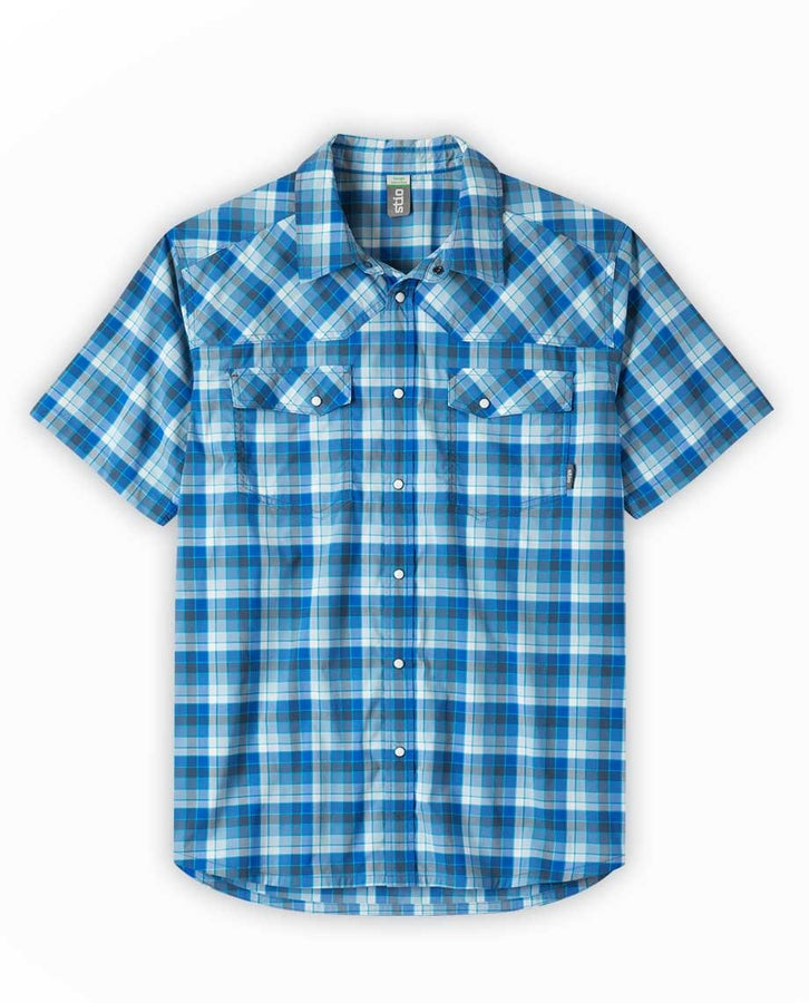 lapis blue check