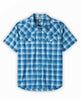 lapis blue check