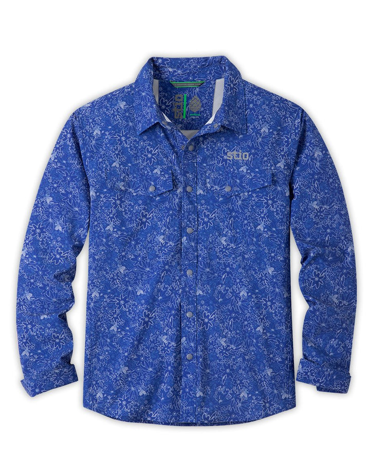 Intrinsic Blue Floral