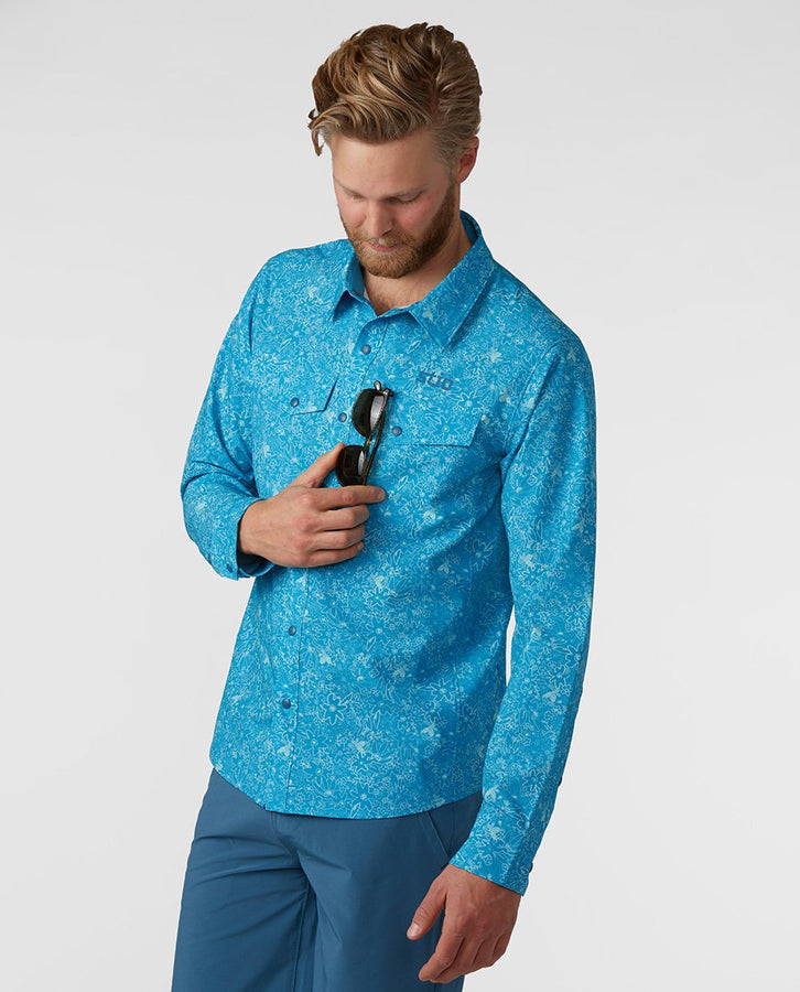 Rapid Blue Floral
