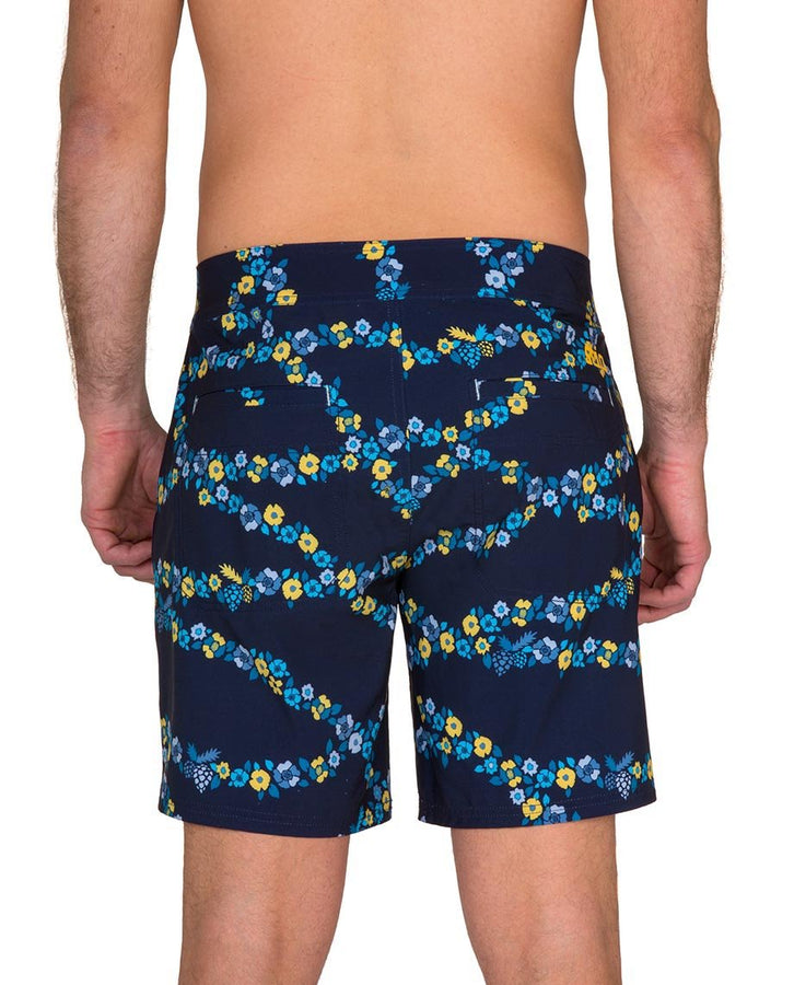 maritime blue floral
