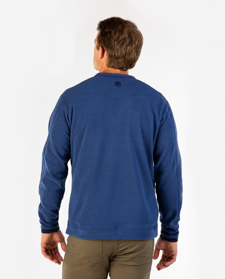 Navy Peony Heather