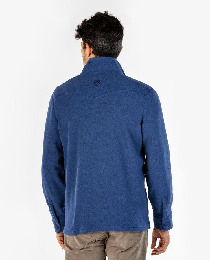 Navy Peony Heather
