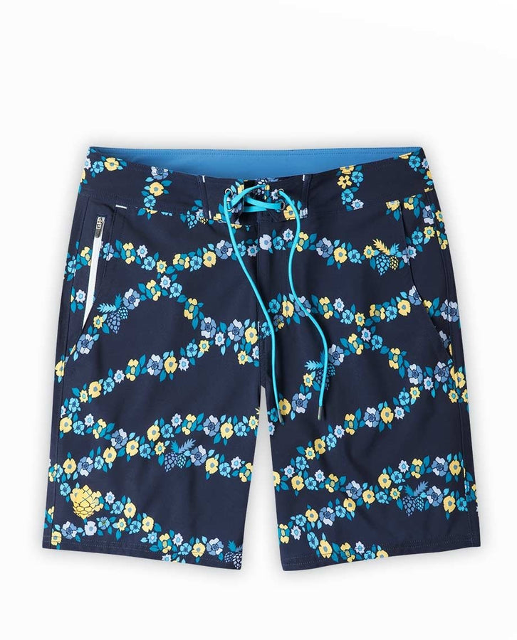 maritime blue floral