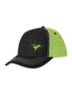dark grey/neon yellow