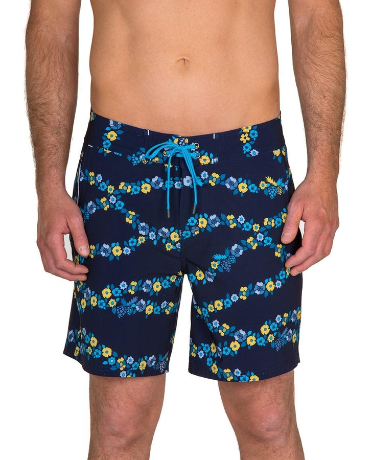 maritime blue floral