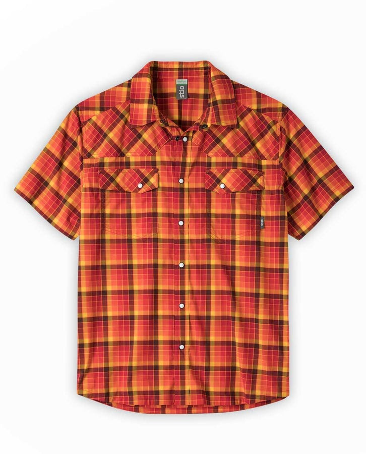 oxblood check
